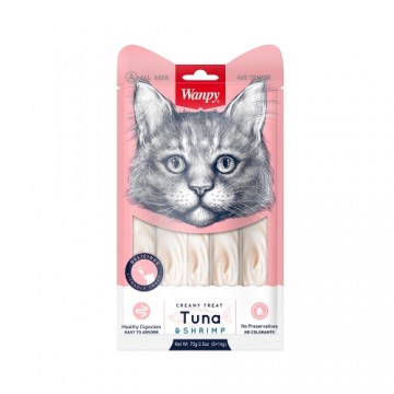 Wanpy Cats Creamy Treats - Tuna & Shrimp 70 g