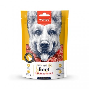 Wanpy Dogs Marbled Beef Bites 100 g