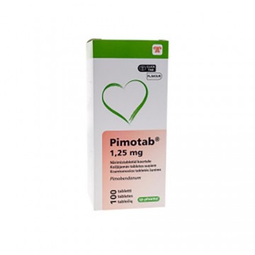 Cp Pharma Pimotab 1.25 mg košļ. tbl. N100*