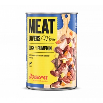 Josera Petfood Konservi JOSERA suņiem Meat Lovers Menu Duck with Pumpkin 800 g