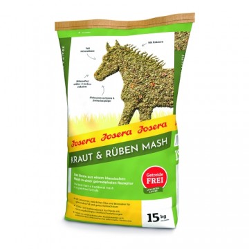 Josera zirgiem Kraut & Ruben Mash 15 kg