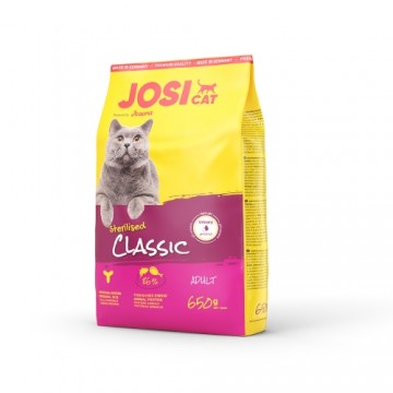 Josera P kaķiem JosiCat Sterilised Classic 650 g