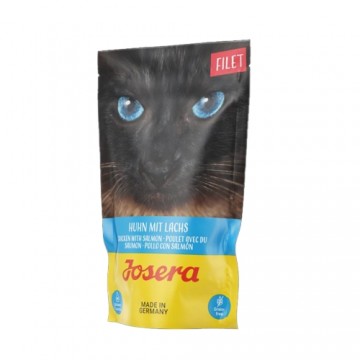 Josera Petfood Konservi JOSERA kaķiem FILEJA Chicken with Salmon 70 g