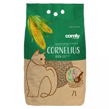 Comfy Cornelius 100% dabīgi kukurūzas pakaiši ar zāles aromātu 7 L