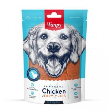 Wanpy Dogs CHICKEN JERKY CHIPS 100 g