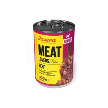 Josera Petfood Konservi JOSERA suņiem Meat Lovers Junior Pure Beef 400 g