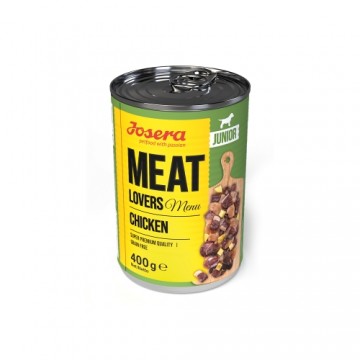 Konservi JOSERA suņiem Meat Lovers Junior Menu Chicken 400 g