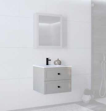 Halmar sink cabinet, TORETO SU-60, cashmere matt