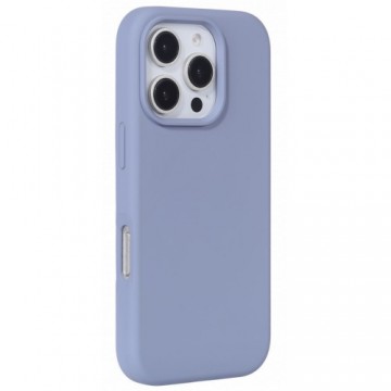 Evelatus Premium Magsafe Soft Touch Silicone Back Cover Case for Apple iPhone 16 Pro Max Lavender Gray