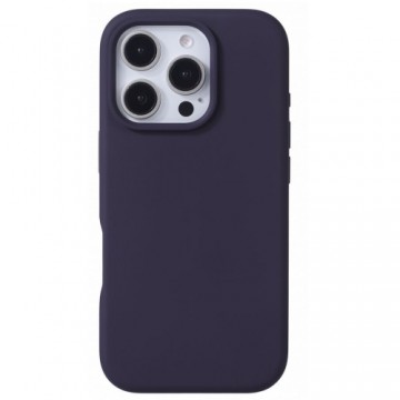 Evelatus Premium Magsafe Soft Touch Silicone Back Cover Case for Apple iPhone 16 Pro Max Deep Purple