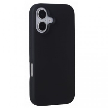 Evelatus Premium Magsafe Soft Touch Silicone Back Cover Case for Apple iPhone 16 Black