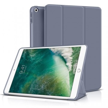 Connect Три-слойный держатель стилуса Стенд Чехол для Apple iPad Air 4 10.9'' (2020) / iPad Air 5 10.9'' (2022) Лаванда серый