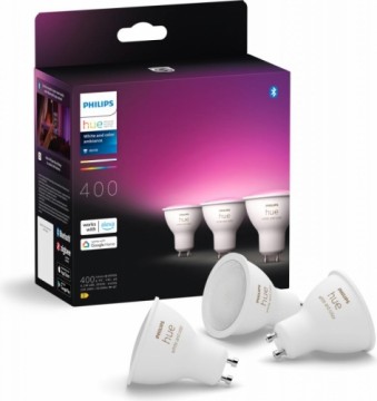 Smart Light Bulb|PHILIPS|Power consumption 4.2 Watts|Luminous flux 400 Lumen|6500 K|Bluetooth/ZigBee|Beam angle 40 degrees|929003666503