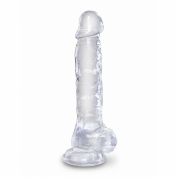 Realistic Dildo Pipedream King Cock Clear