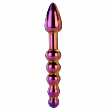 Klasiskais Dildo Dream Toys Glamour Glass Daudzkrāsains Ø 3 cm