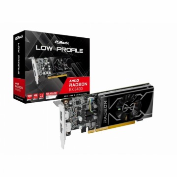 Графическая карта ASRock LP Radeon RX 6400 GDDR6