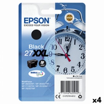 Oriģinālais Tintes Kārtridžs Epson WF-3000 7000 - Nº27XXL Melns (4 gb.)