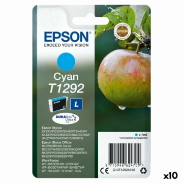 Картридж с оригинальными чернилами Epson SX 235W /420W/425W/ OFFICE BX305F/320FW Циановый (10 штук)