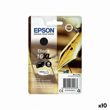 Картридж с оригинальными чернилами Epson Nº16XL Чёрный (10 штук)