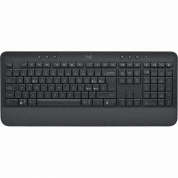 Klaviatūra Logitech 920-010915 Melns QWERTY