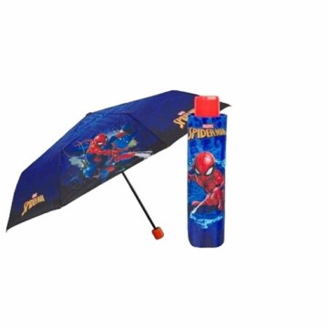 Salocāms lietussargs Spider-Man Perletti Zils Ø 91 cm Bērnu