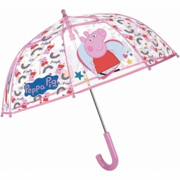 Lietussargs Peppa Pig Perletti Stikla šķiedras Ø 64 cm Bērnu