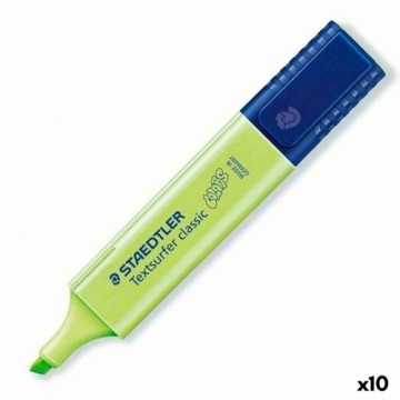 Флуоресцентный маркер Staedtler Textsurfer Classic Pastel Зеленый (10 штук)