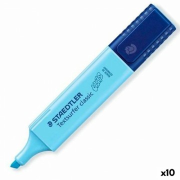 Флуоресцентный маркер Staedtler Textsurfer Classic Vintage Небесный синий (10 штук)