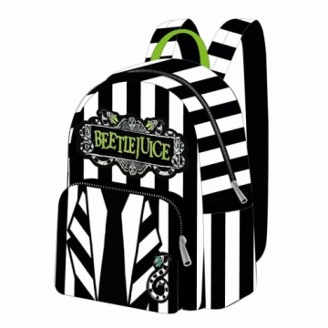 Bigbuy School Школьный рюкзак Beetlejuice 19,5 x 25 x 11 cm