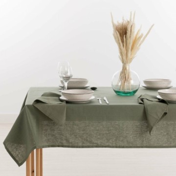 Stain-proof tablecloth Belum Military green 350 x 150 cm