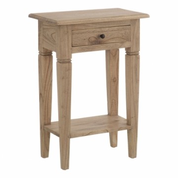 Nightstand Natural Mindi wood 50 x 32 x 72 cm