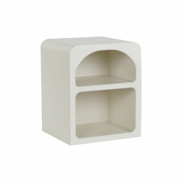 Ночной столик DKD Home Decor Белый Ель Деревянный MDF 45 x 40 x 55 cm