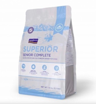 FISH4DOGS Superior Senior Complete Medium  Salmon - dry dog food - 1,5kg