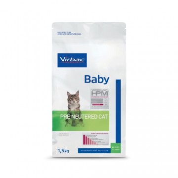 Virbac HPM Cat Baby PRE neuter. 1.5 kg