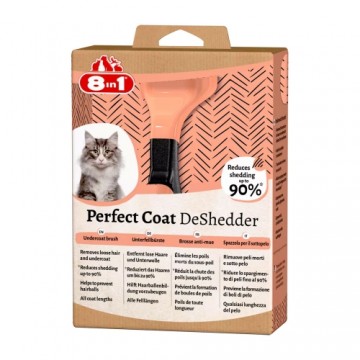 8in1 pavilnas ķemme kaķiem "Perfect Coat DeShedder Cat"