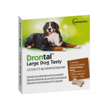 Vetoquinol Drontal Dog Flavour XL tbl. N2*