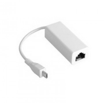 MicroConnect  USB MICRO to Ethernet  White