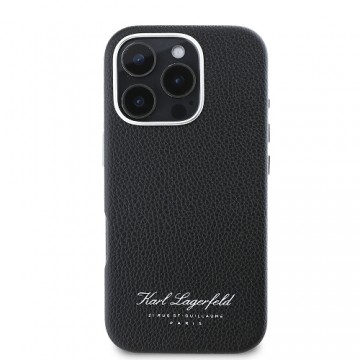 Karl Lagerfeld KLHCP16LPGWCMKHK iPhone 16 Pro 6,3" hardcase czarny|black hotel RSG