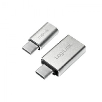 Logilink USB-C to USB3.0 and Micro USB Adapter USB 3.0  Micro USB 2.0  USB 3.1 type-C