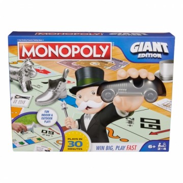 SPINMASTER GAMES board game Giant Monopoly, 6068016