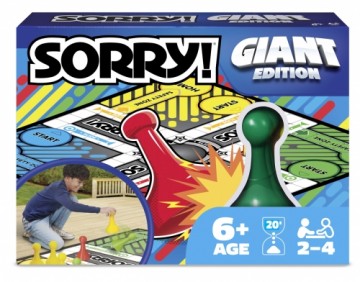 SPINMASTER GAMES board game Giant Sorry Game, 6062171