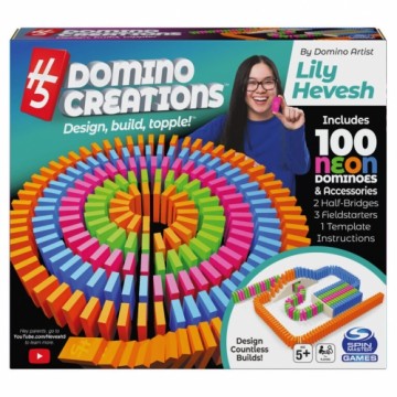 SPINMASTER GAMES game Domino Creations Deluxe, 6062358