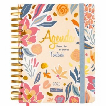 Diary Finocam TALKUAL Quarto 15,5 x 21,7 cm 2025