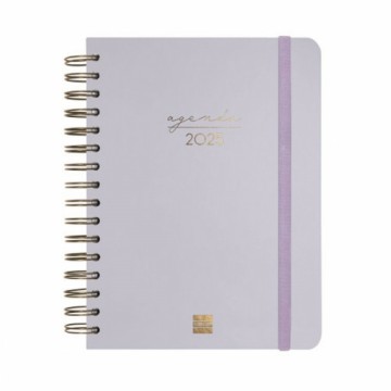 Diary Finocam Lilac A5 15,5 x 21,2 cm 2025