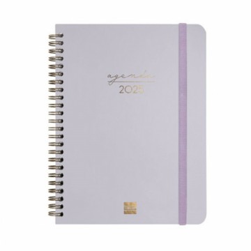 Diary Finocam ALMA Lilac A5 15,5 x 21,2 cm 2025