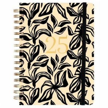 Diary Finocam YOU A5 15,5 x 21,2 cm 2025 Floral