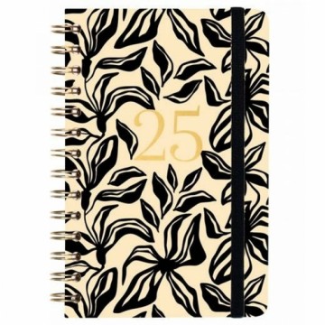 Diary Finocam YOU 11,7 x 18,1 cm 2025 Floral