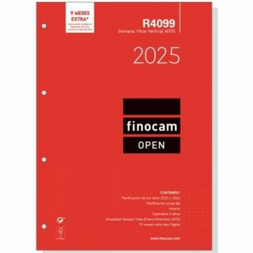 Замена повестки дня Finocam R4099 4000 A4 2025 21 x 29,7 cm