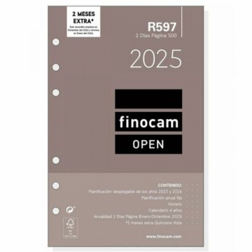 Замена повестки дня Finocam OPEN R597 2025 11,7 x 18,1 cm