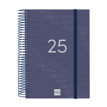 Diary Finocam YEAR Blue A5 15,5 x 21,2 cm 2025